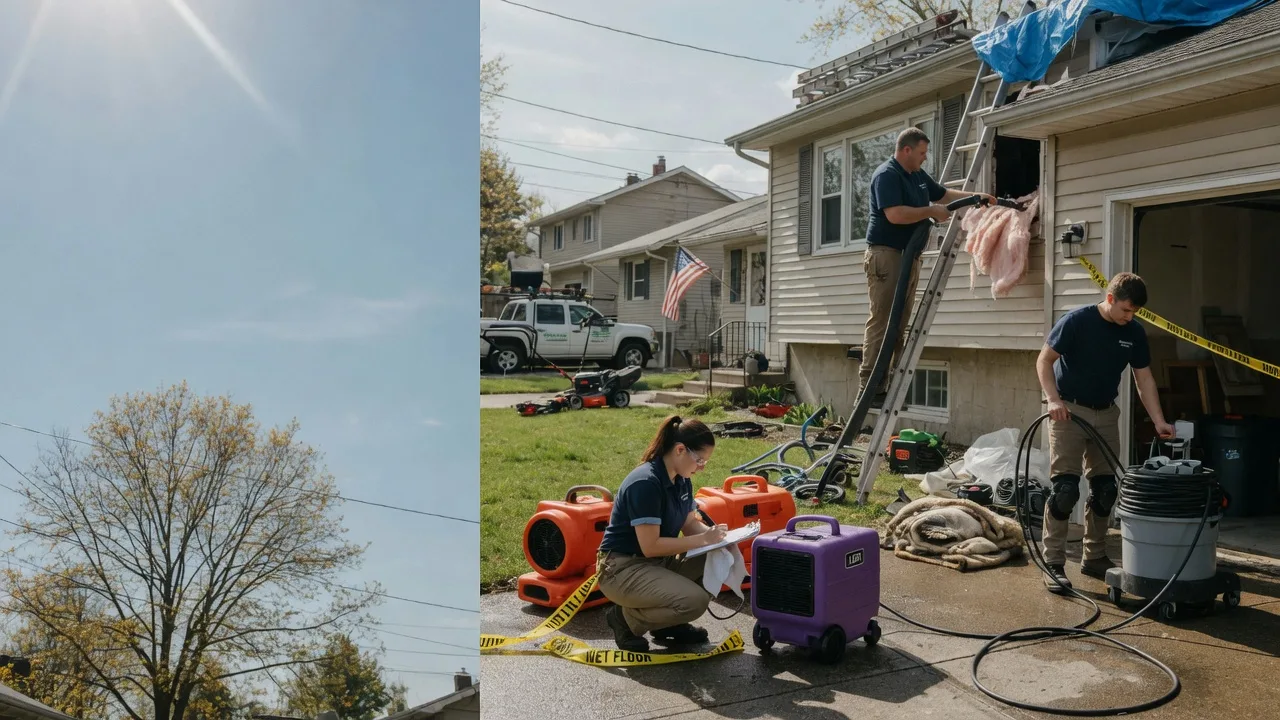 Emergency Water Removal in Bellaire, OH near me